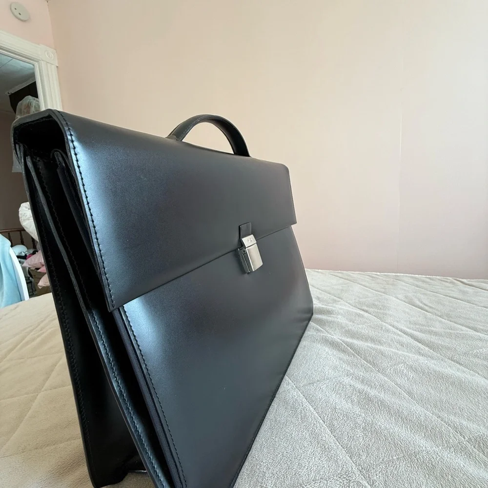 NAVA Milano Leather Briefcase